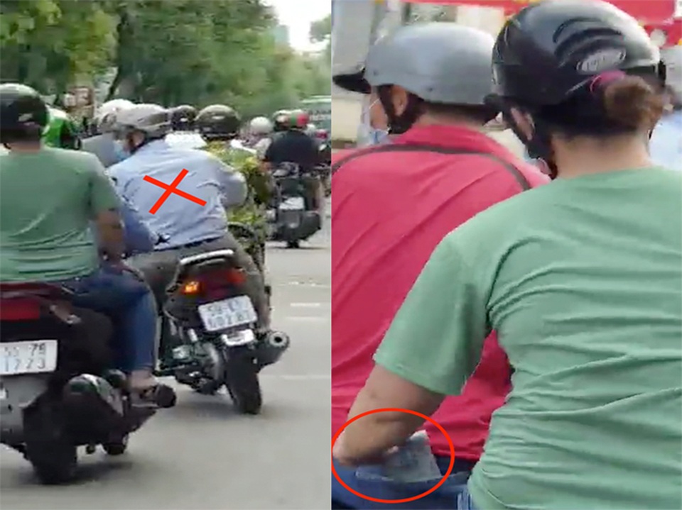 Bất an với nạn dàn cảnh móc túi ngày cận Tết - 2 Bất an với nạn dàn cảnh móc túi ngày cận Tết - 2