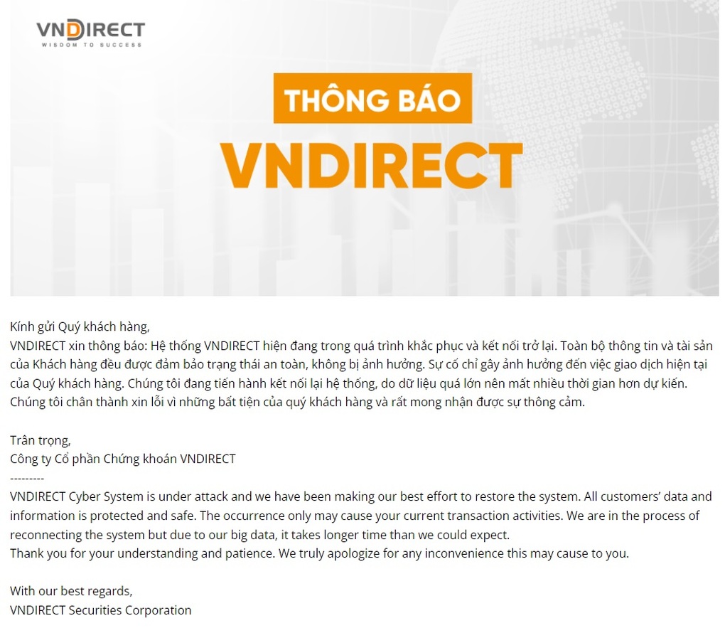 Chuyên gia bảo mật nhận định về vụ hack VNDirect - 1