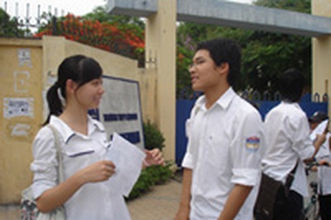 Môn Toán: "Bét nhất là 9 điểm"