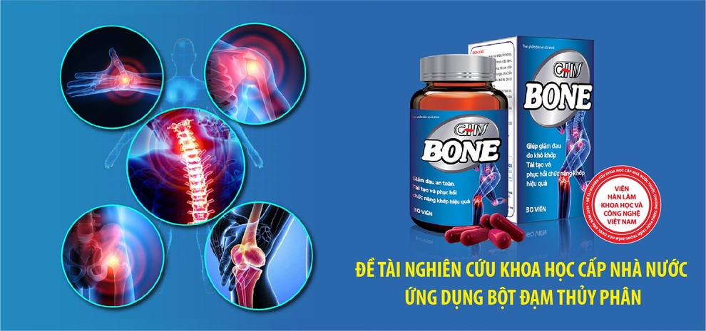 Viên khớp GHV Bone - Cam kết hoàn tiền 100% nếu không cải thiện đau xương khớp - 1 Viên khớp GHV Bone - Cam kết hoàn tiền 100% nếu không cải thiện đau xương khớp - 1