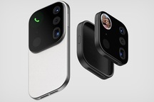 Độc đáo ý tưởng smartphone với cụm camera… có thể thay thế
