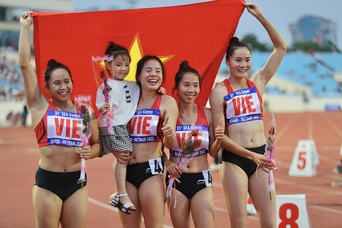 Điền kinh Việt Nam khẳng định thế độc tôn tại Đông Nam Á