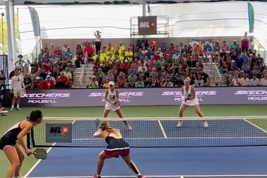 Pha giành điểm pickleball cực kỳ gay cấn, thu hút 80 triệu lượt xem