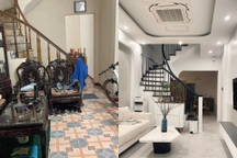 Nhà cũ 20 năm ở Hà Nội "vịt hóa thiên nga" sau khi cải tạo