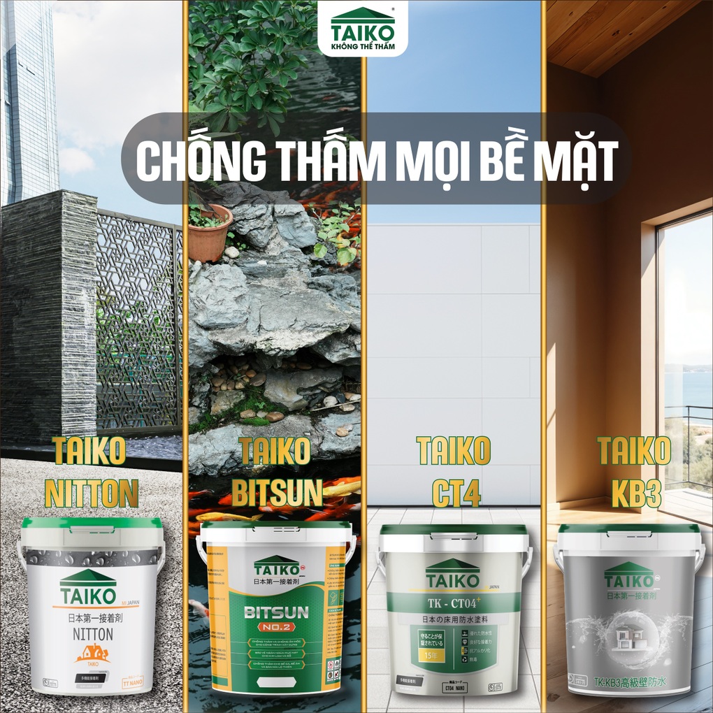 Taiko Group - Sơn chống thấm đột phá cho người Việt - 3 Taiko Group - Sơn chống thấm đột phá cho người Việt - 3