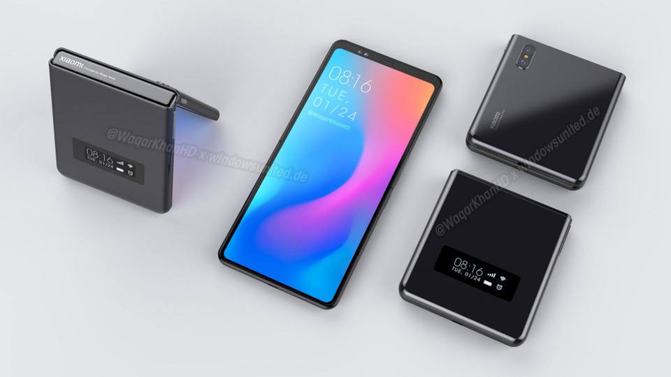 Hình ảnh hé lộ về điện thoại gập được “siêu độc của Xiaomi - 1 Hình ảnh hé lộ về điện thoại gập được “siêu độc của Xiaomi - 1