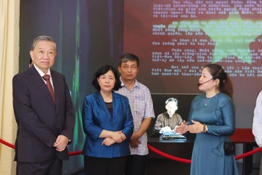 Tổng Bí thư Tô Lâm thăm nơi Bác Hồ viết Tuyên ngôn Độc lập