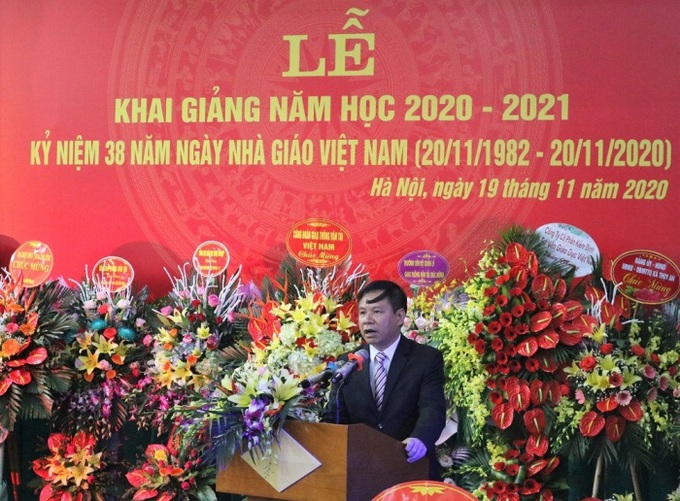 Trường Cao đẳng GTVT Trung ương I tổ chức khai giảng năm học mới 2020-2021 - Ảnh 1.