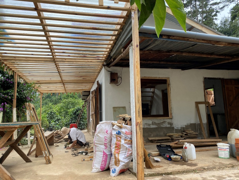 Chàng sinh viên cải tạo ngôi nhà cũ thành không gian đẹp như trong cổ tích - 2 Chàng sinh viên cải tạo ngôi nhà cũ thành không gian đẹp như trong cổ tích - 2