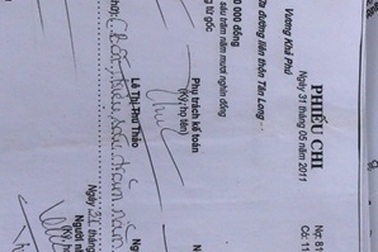 Vụ vợ Bí thư truy sát chủ nợ: Xử phạt chủ tịch xã, kế toán trưởng 3.3 triệu đồng