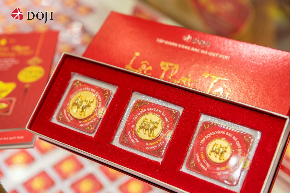 DOJI tung hàng trăm ngàn sản phẩm vàng độc đáo dịp Thần tài - 2 DOJI tung hàng trăm ngàn sản phẩm vàng độc đáo dịp Thần tài - 2