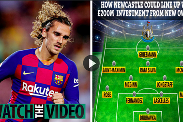 Griezmann là mục tiêu số 1 của Newcastle dưới thời ông chủ Ả rập