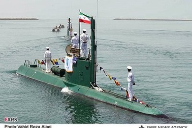 Iran bổ sung hai tàu ngầm lớp Ghadir cho hải quân 