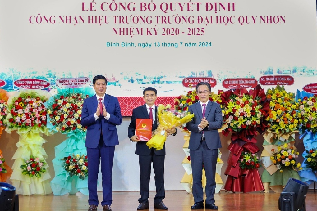 Tiến sĩ tại ĐH Bách khoa làm Hiệu trưởng Trường Đại học Quy Nhơn - 1