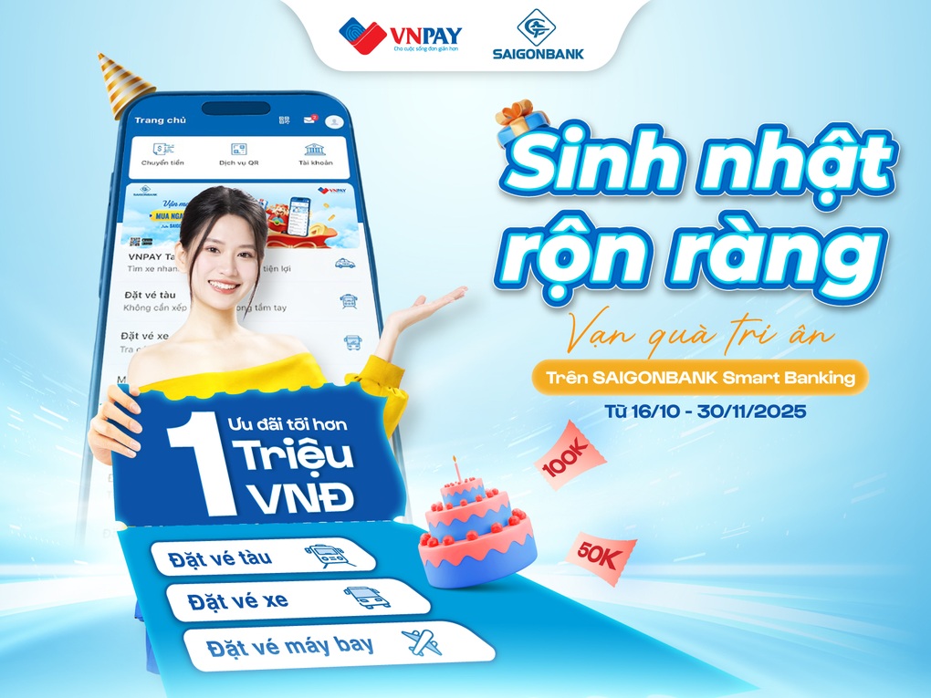 Sống tiện lợi và tiết kiệm cùng SAIGONBANK Smart Banking - 3 Sống tiện lợi và tiết kiệm cùng SAIGONBANK Smart Banking - 3
