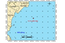 Động đất có độ lớn 2.9 Richter cách bờ biển Sầm Sơn 90 km