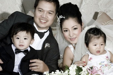Thúy Nga đã sinh con ở Mỹ