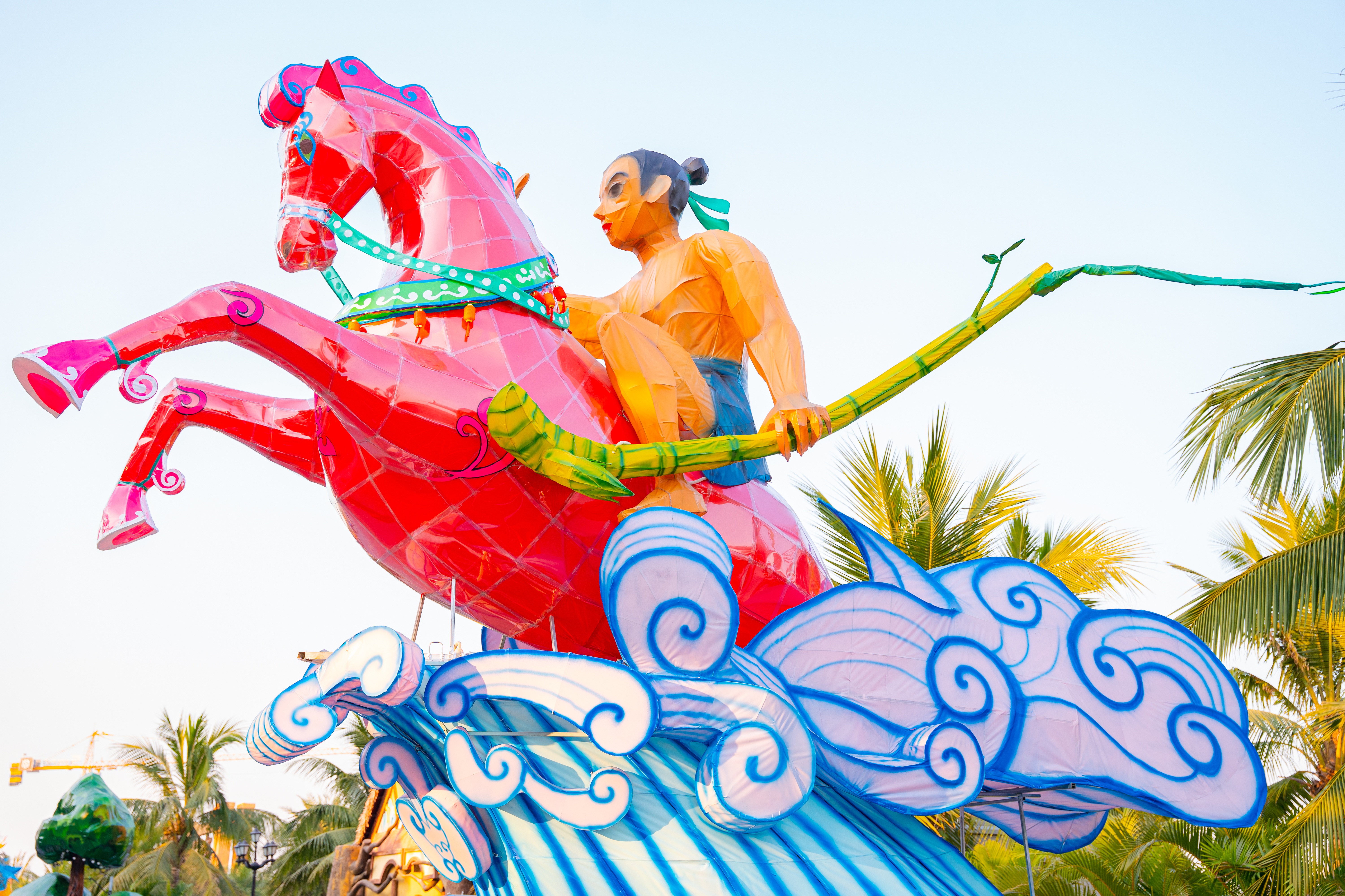 View - Đèn lồng khổng lồ - Điểm đến thú vị tại Vinhomes Ocean Park 2 | Báo Dân trí