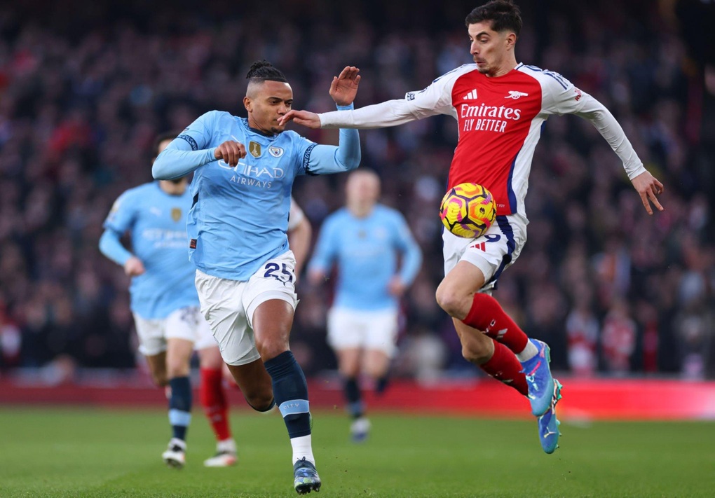 Arsenal ghi 5 bàn vào lưới Man City tại Emirates - 1 Arsenal ghi 5 bàn vào lưới Man City tại Emirates - 1