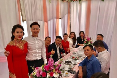 MC Thành Trung bí mật làm đám hỏi với bạn gái 9x