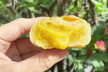 Sợ bánh Trung Quốc, chị em tự bỏ tiền học làm bánh trung trứng chảy