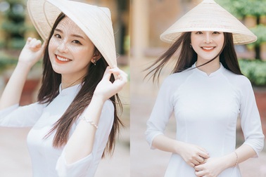 Nữ sinh Hải Phòng đẹp rạng ngời chia tay thời học sinh