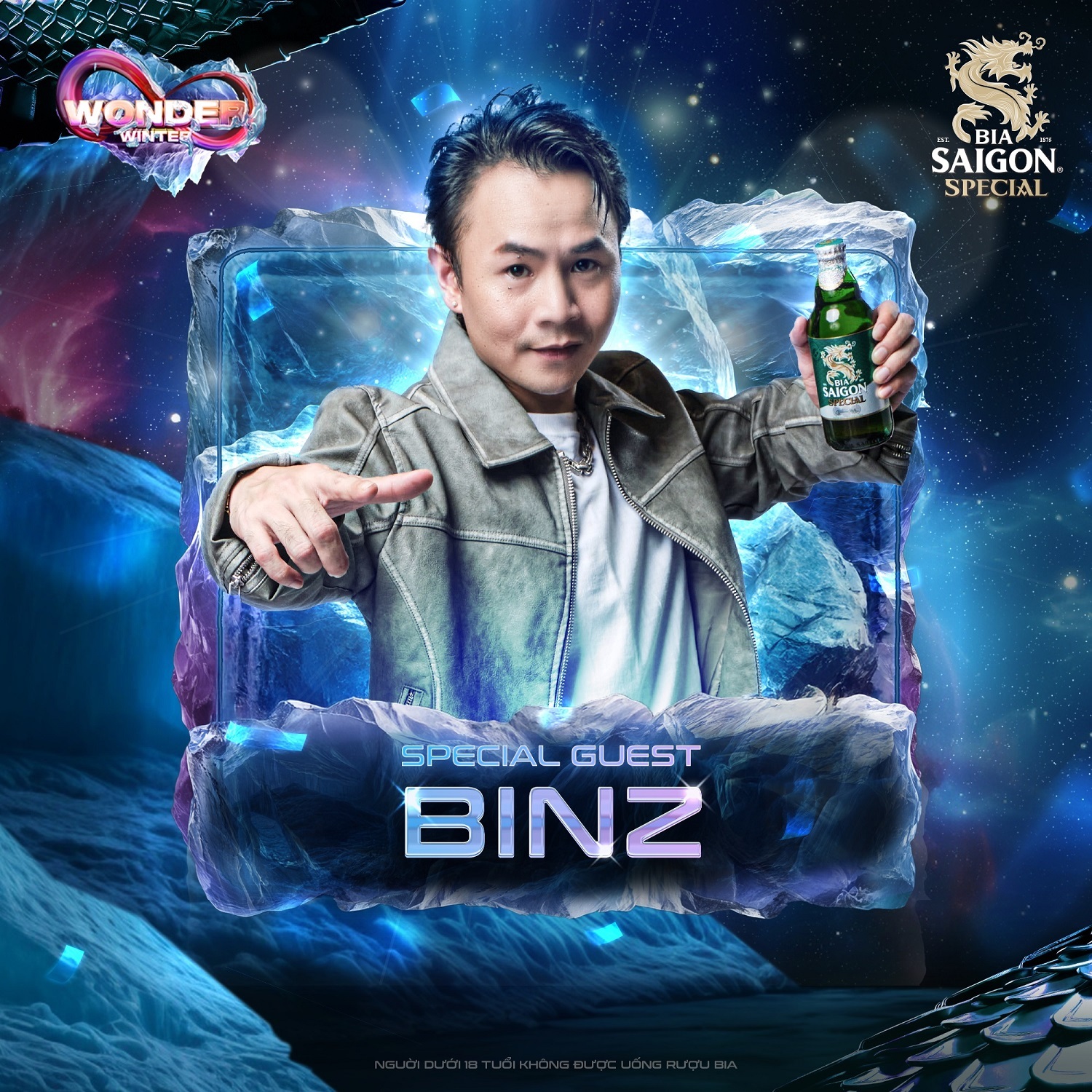 Binz và Quang Hùng MasterD sẽ biểu diễn tại 8WONDER Winter 2024 - 2