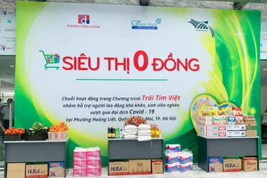 Siêu thị 0 đồng - san sẻ nỗi lo mùa dịch