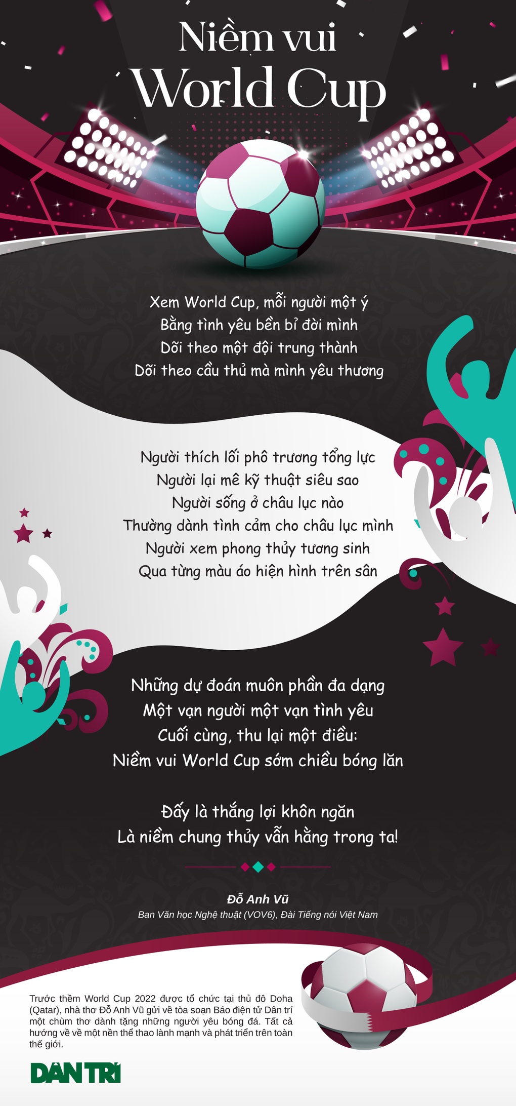 Thơ World Cup: Niềm vui với trái bóng tròn - 1