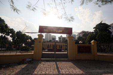 Hà Nội: Pháo đài Xuân Tảo “cửa đóng, then cài” dù đã được sửa chữa!