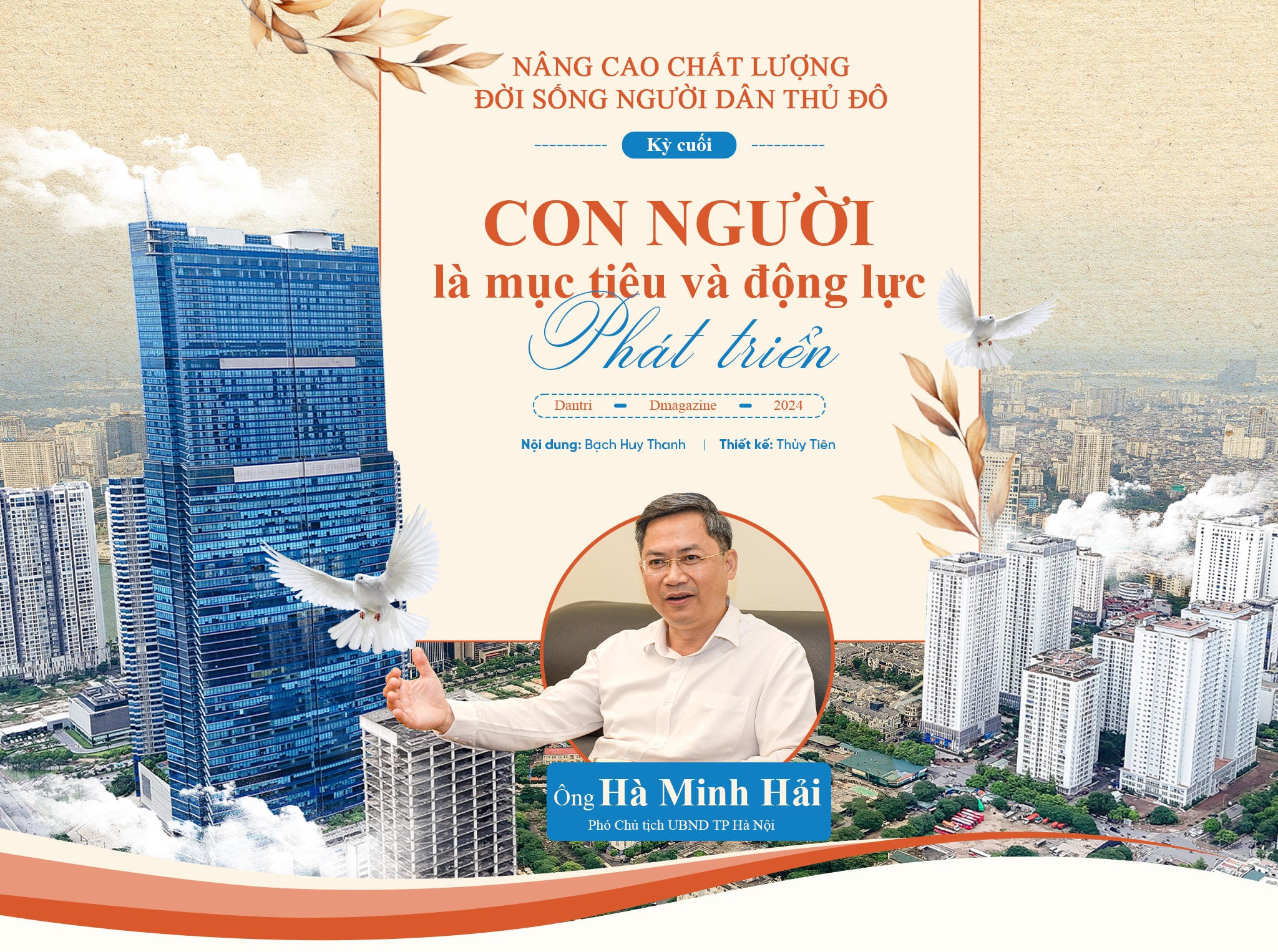 Con người là mục tiêu và động lực phát triển của Hà Nội