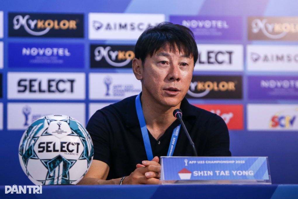 HLV Shin Tae Yong: U23 Việt Nam mạnh, nhưng Indonesia đủ sức vô địch - 1 HLV Shin Tae Yong: U23 Việt Nam mạnh, nhưng Indonesia đủ sức vô địch - 1