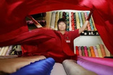 Hàng dệt may Trung Quốc chiếm lĩnh thị trường Mỹ