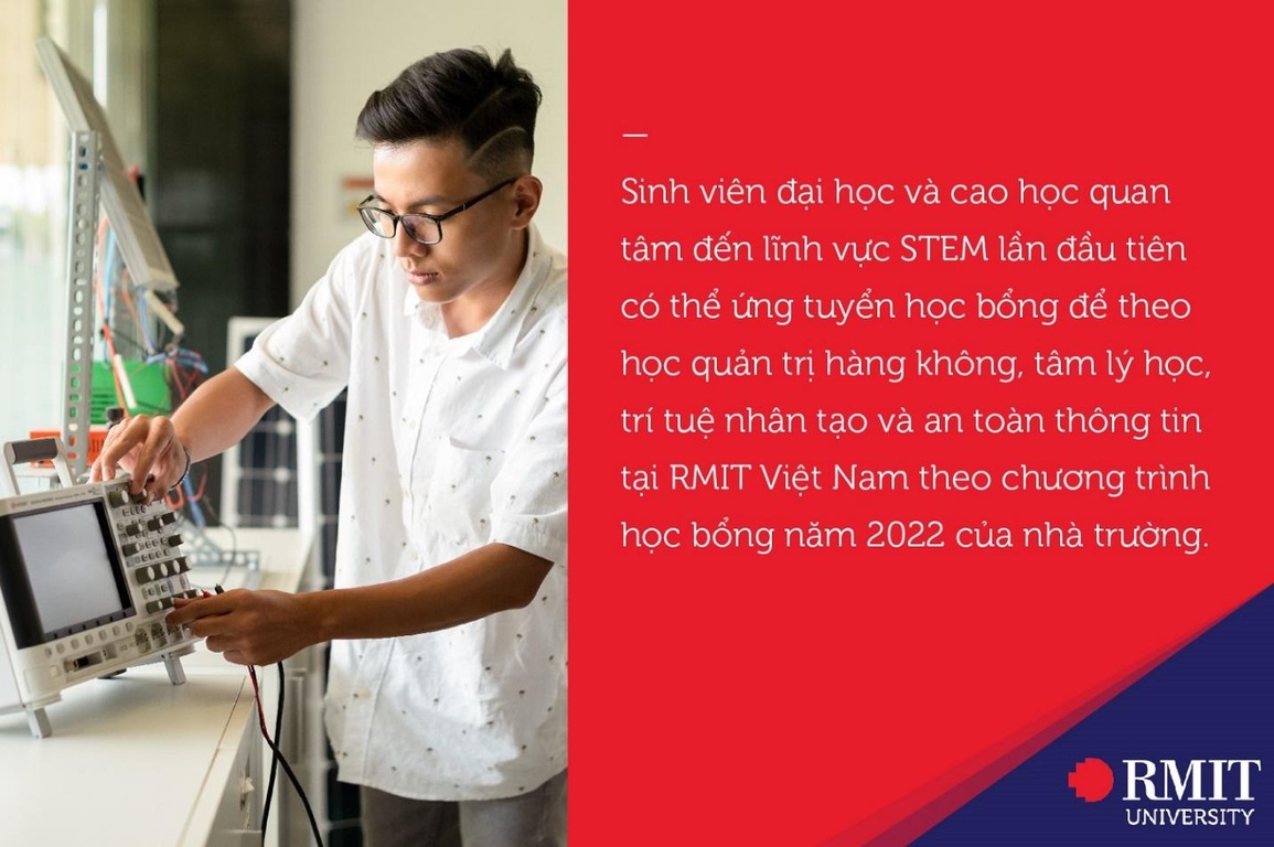 Đại học RMIT công bố Chương trình học bổng năm 2022 - 3 Đại học RMIT công bố Chương trình học bổng năm 2022 - 3