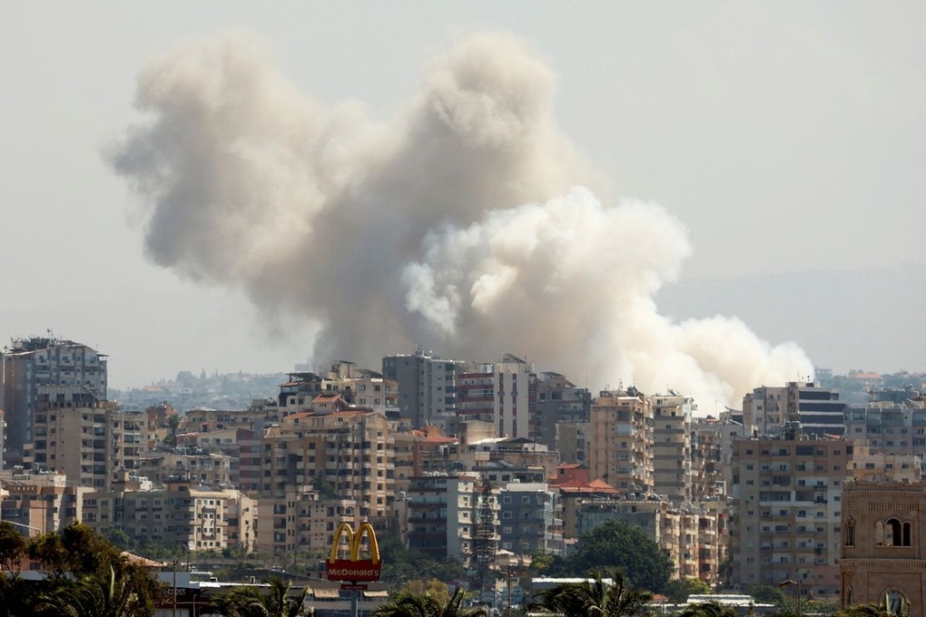 Israel không kích dữ dội Li Băng: 182 người chết, 700 người bị thương - 1 Israel không kích dữ dội Li Băng: 182 người chết, 700 người bị thương - 1