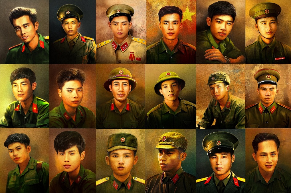 Những chàng trai ở Hà Nội xuyên đêm phục dựng hàng trăm bức ảnh liệt sĩ - 2 Những chàng trai ở Hà Nội xuyên đêm phục dựng hàng trăm bức ảnh liệt sĩ - 2