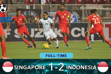 Ngược dòng hạ Singapore, Indonesia giành vé vào bán kết
