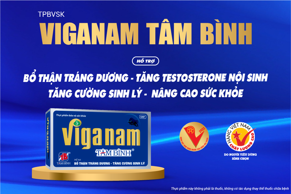 Viganam Tâm Bình khuyến mãi 3.000 phần quà cho nam giới muốn tăng cường sinh lý - 3 Viganam Tâm Bình khuyến mãi 3.000 phần quà cho nam giới muốn tăng cường sinh lý - 3