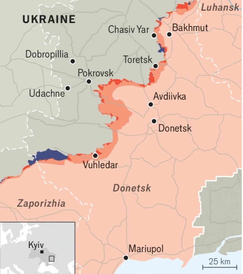 Cuộc chiến sinh tử và thế tiến thoái lưỡng nan của Ukraine tại Pokrovsk - 2