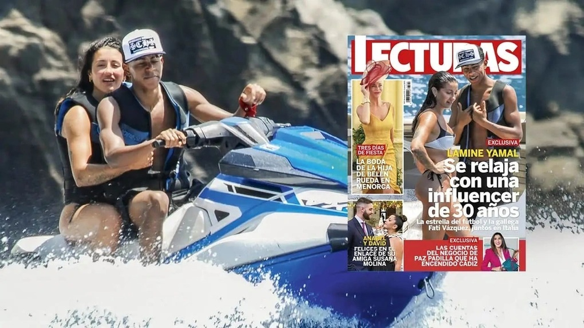 4 bóng hồng rơi vào vòng xoáy tình ái ồn ào của thần đồng bóng đá Yamal - 7