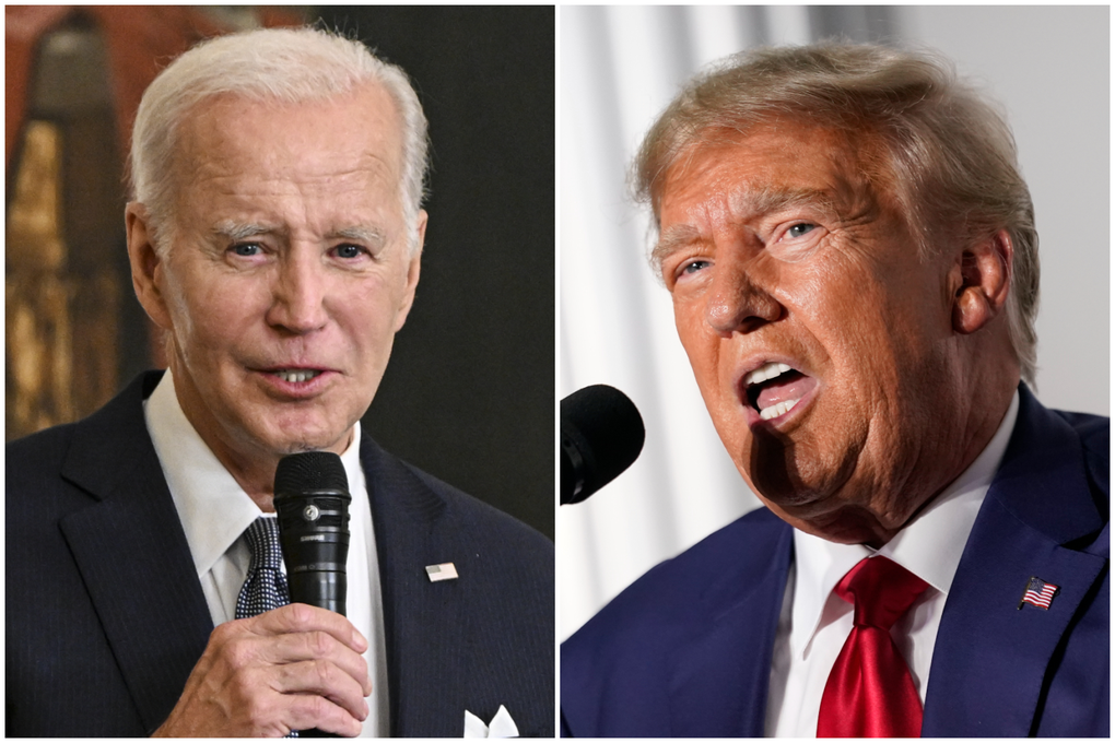 Ông Trump dẫn trước Tổng thống Biden trong bầu cử giả định - 1 Ông Trump dẫn trước Tổng thống Biden trong bầu cử giả định - 1
