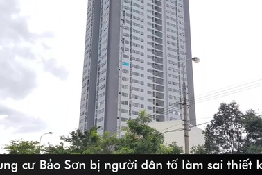 Dân tố chung cư Bảo Sơn gian đối.
