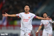 Bùi Tiến Dũng phản lưới nhà, CLB Viettel thắng kịch tính CLB Công An Hà Nội