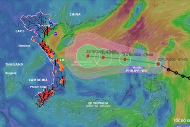 Bão Saudel sắp vào Biển Đông