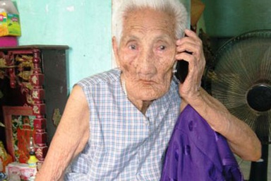 Thăm mẹ liệt sĩ 120 tuổi