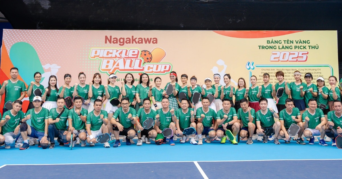 Dấu ấn giải Nagakawa Pickleball ngành điện lạnh