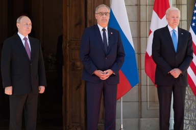 "Khí chất" của ông Putin gây ấn tượng mạnh với Tổng thống Thụy Sĩ