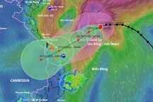 Bão Fengshen dự báo gây mưa rất lớn cho Hà Tĩnh - Quảng Ngãi