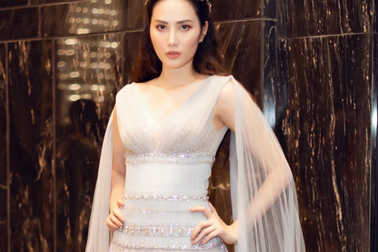 Hoa hậu Diệu Linh đẹp mong manh trong lần xuất hiện hiếm hoi sau khi đăng quang