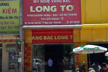 Tiệm vàng bị trộm đột nhập, vơ vét 100 cây vàng trong đêm